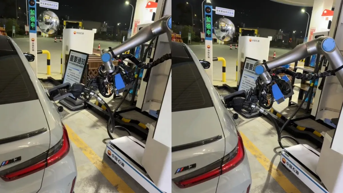 Robot Fueling Station China