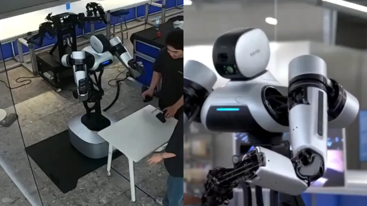 AMBIDEX रोबोट, NAVER Labs Robot, Dual Arm Robot, Human Robot Coexistence, Collaborative Robotics 2025