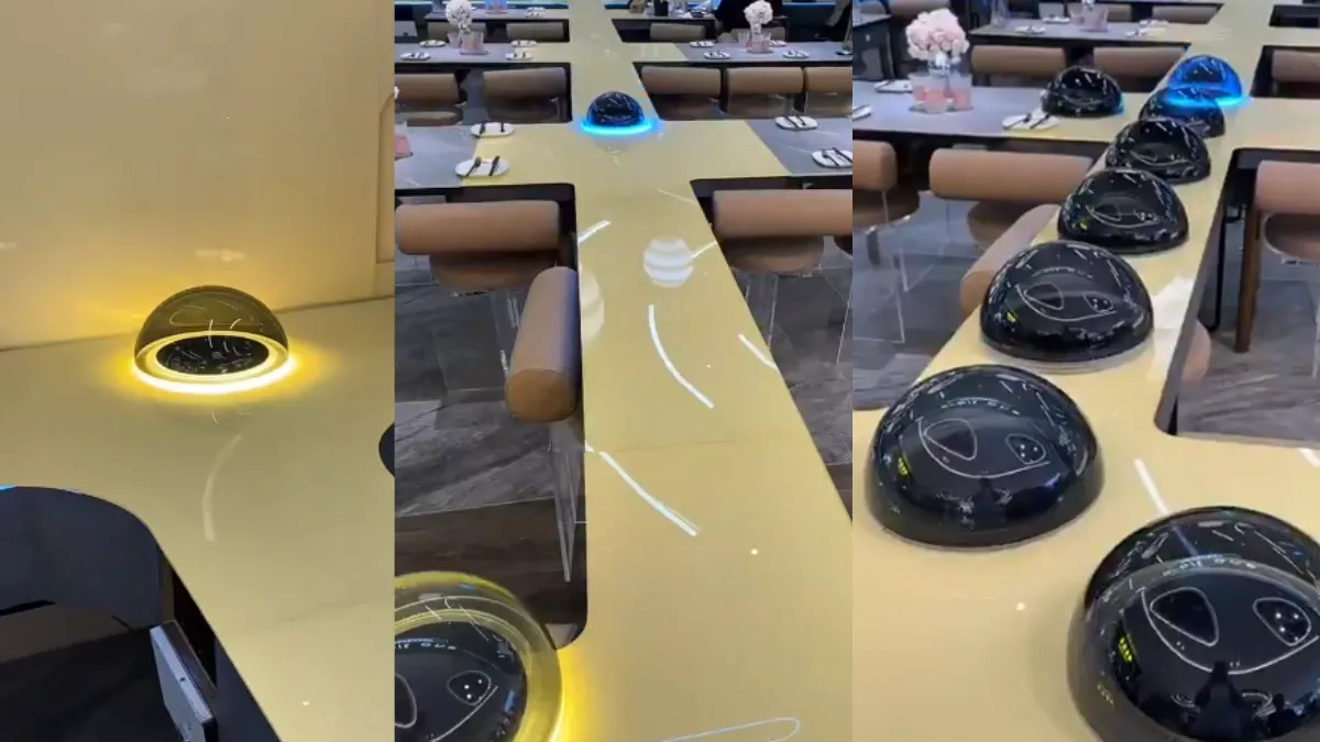 Flying saucers robot