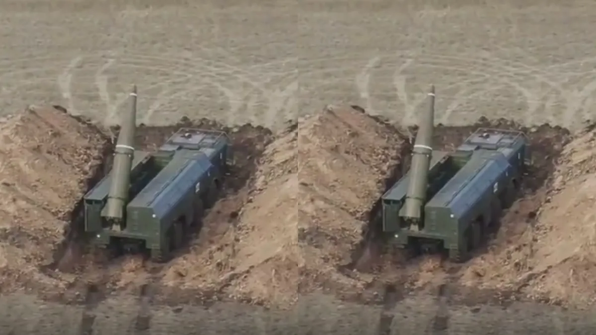 Iskander missile video