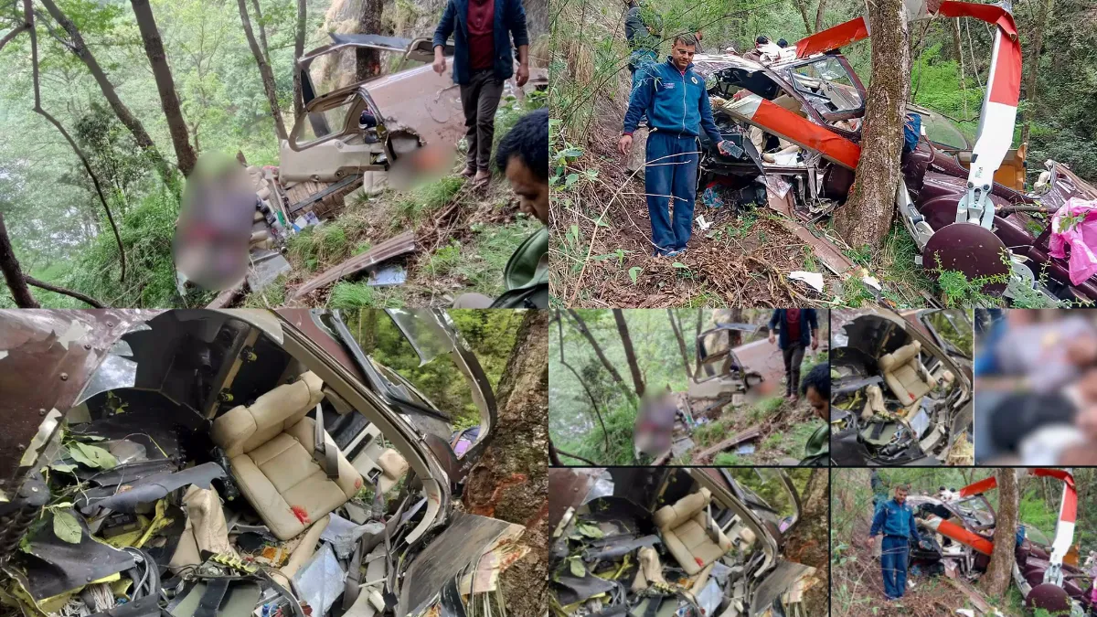Kedarnath helicopter crash 2025