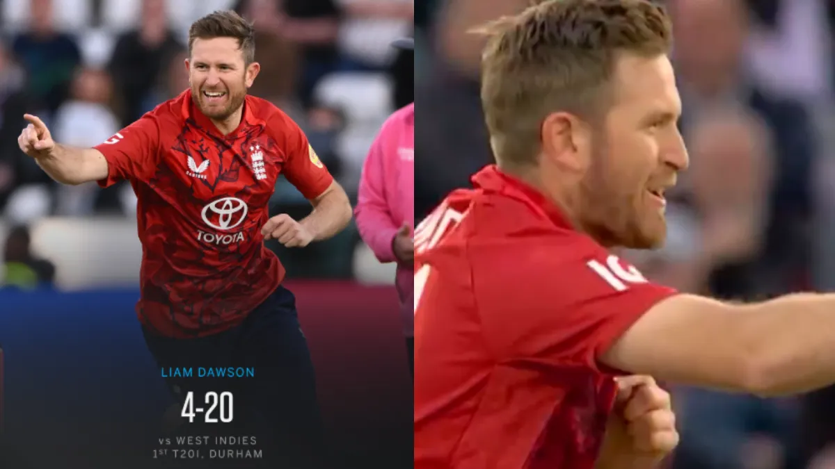 Liam Dawson जब विकेट लिया