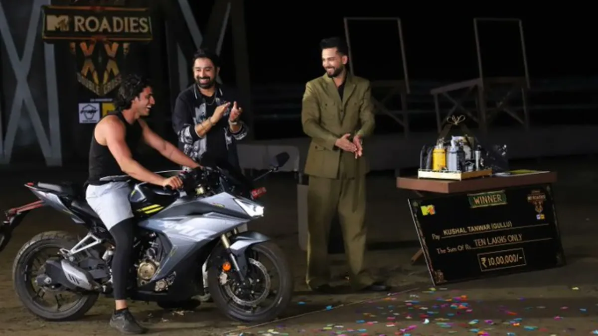 Roadies Double Cross, MTV Roadies, Gullu Winner, Elvish Yadav, Roadies Season 20, Reality Show India, MTV India, Gullu vs Hartaaj Gill