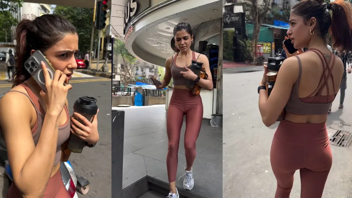 Samantha paps video