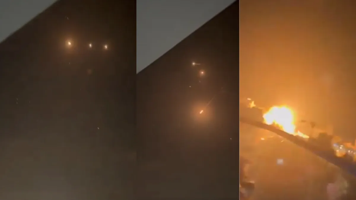 iran missile attack israel kirya compound