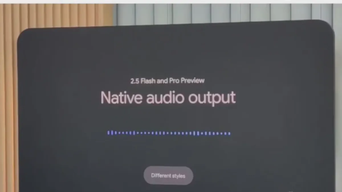 native audio capabilities