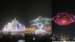 चोंगकिंग में 11,600 से ज्यादा ड्रोन शो ने बनाया नया विश्व रिकॉर्ड, चीन ने फिर दिखाया अपनी टेक्नोलॉजी का जलवा