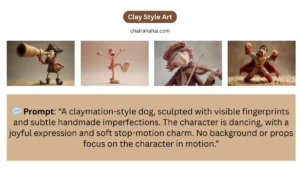 Clay Style Art: क्रिएटिव Claymation Prompt से बनेगी जादुई तस्वीरें