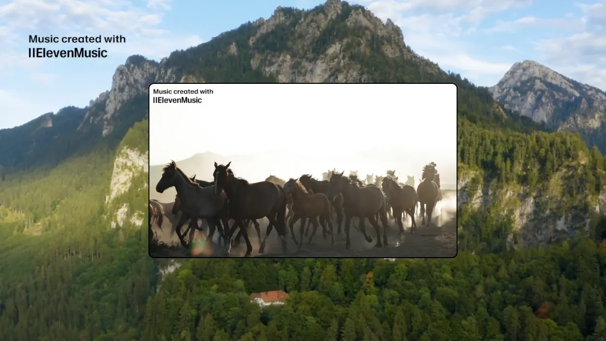 ElevenLabs Video-to-Music, Eleven Music AI, AI music generation, ElevenLabs Studio, AI soundtrack tool, AI music for video, Video background music AI