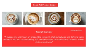 Foam Art Prompt Guide: कैसे बनाएं परफेक्ट Cappuccino Foam Art