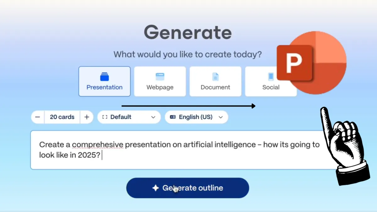 Gamma 2.0, Gamma 2.0 presentation tool, PowerPoint alternative, new presentation software 2025
