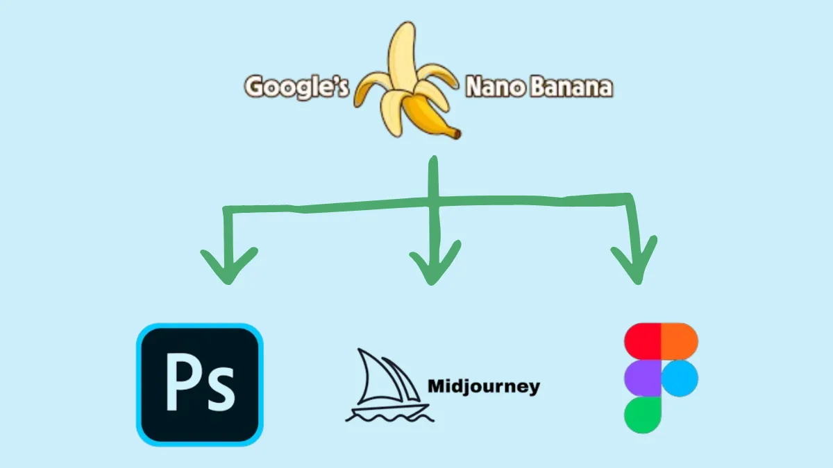 Nano-Banana AI, Photoshop vs AI, MidJourney Alternative, Figma AI Tool, AI Design Tool 2025 Nano-Banana AI