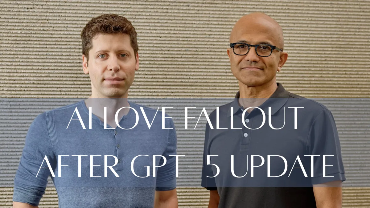AI love fallout after GPT-5 update