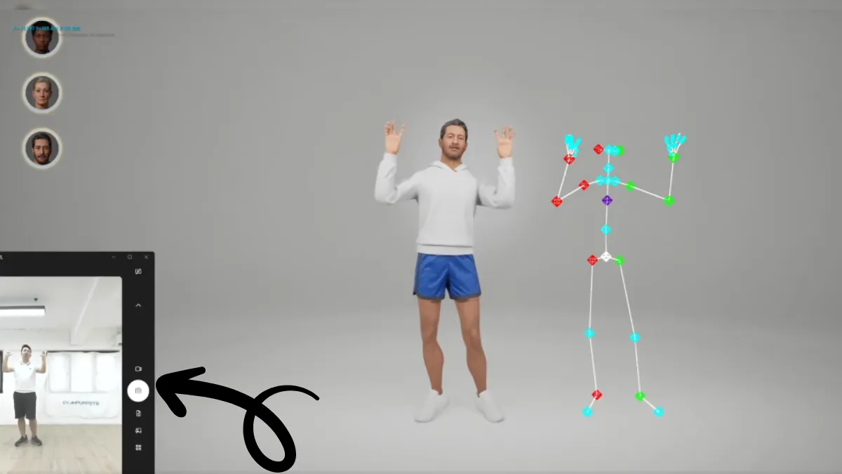 AI Animation Plugin MetaHuman, Unreal Engine real-time animation, Epic Games MetaHuman AI, Real-time 3D animation with webcam