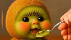 AI Fruit Babies Trend: Kiwi Character ने 322M Views लेकर मचाई धूम