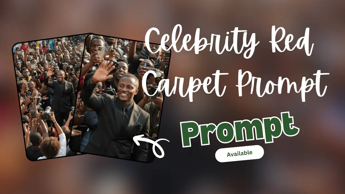 Celebrity Portrait Prompt, Red Carpet AI Photo, Ultra Realistic AI Photography, Black Suit Editorial Prompt, Cinematic Crowd Portrait