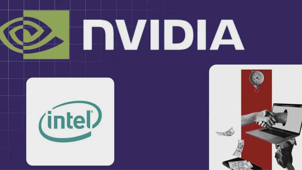 Nvidia Intel $5B partnership, Intel Nvidia chip collaboration, AI infrastructure deal, NVLink x86 integration, Intel stock surge, Custom data center CPUs
