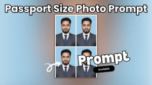 Passport Size Photo Prompt – Ultra-Realistic Hasnain Alvi Portrait