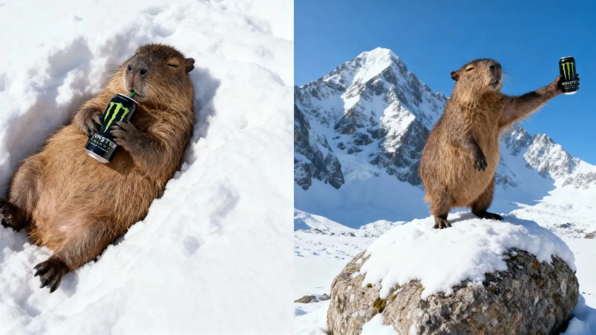 Seedream-4 AI, ByteDance AI model, 4K AI image generator, AI capybara meme, AI for advertising 2025