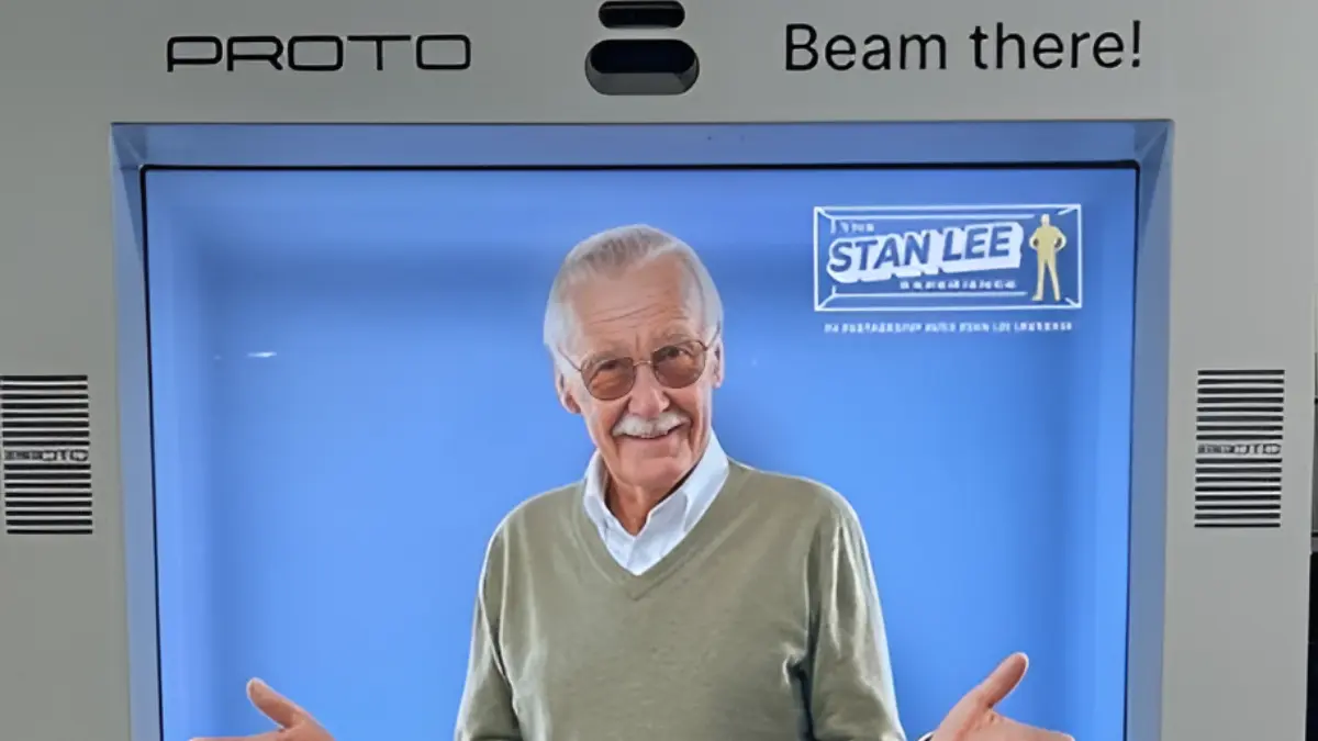 Stan Lee AI hologram