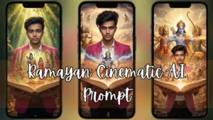 Divine Ramayan Book Concept – Ultra-Realistic Cinematic Prompts