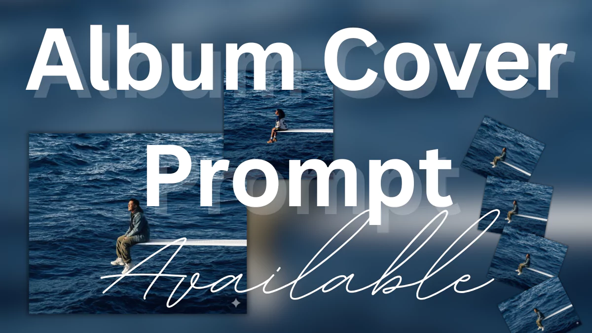 Album Cover Prompt, AI Street Style Portrait, Identical Face AI Prompt, Cinematic Album Art, Editorial AI Cover