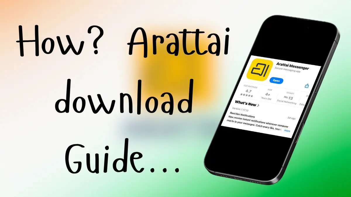 arattai made in india messenger download, Arattai messenger download, Arattai download India