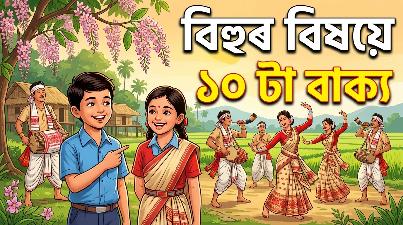 10 lines on bihu in assamese